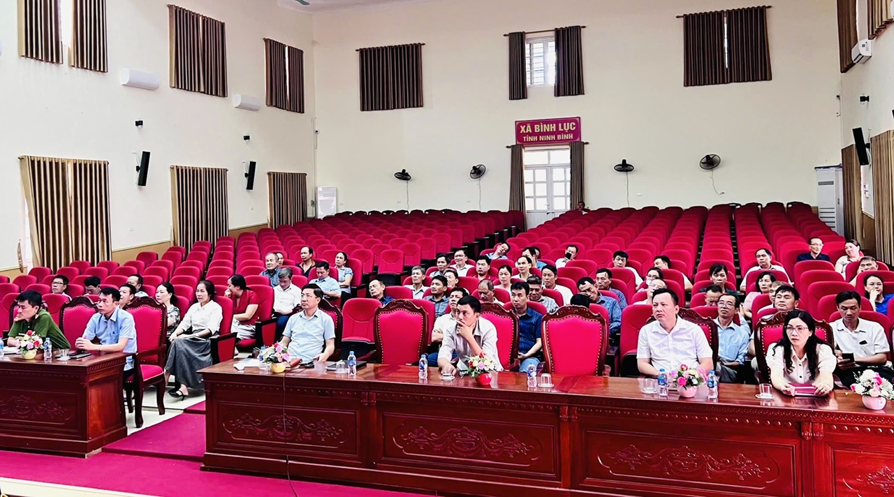 UBND xã Bình Lục thành lập Ban chỉ huy Phòng thủ dân sự xã Bình Lục năm 2025