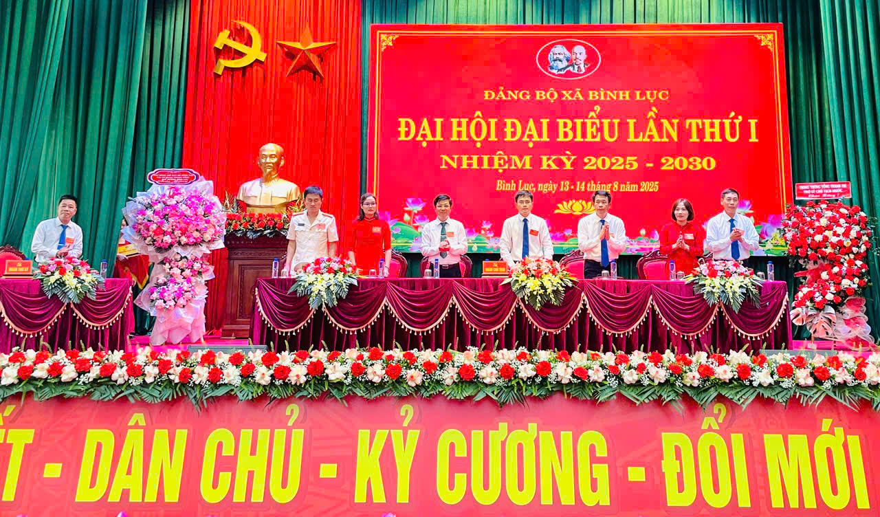 Đảng bộ xã Bình Lục tổ chức phiên trù bị Đại hội Đại biểu lần thứ nhất, nhiệm kỳ 2025 - 2030. 